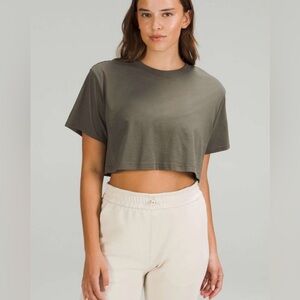 Lululemon All Yours Cropped T-Shirt